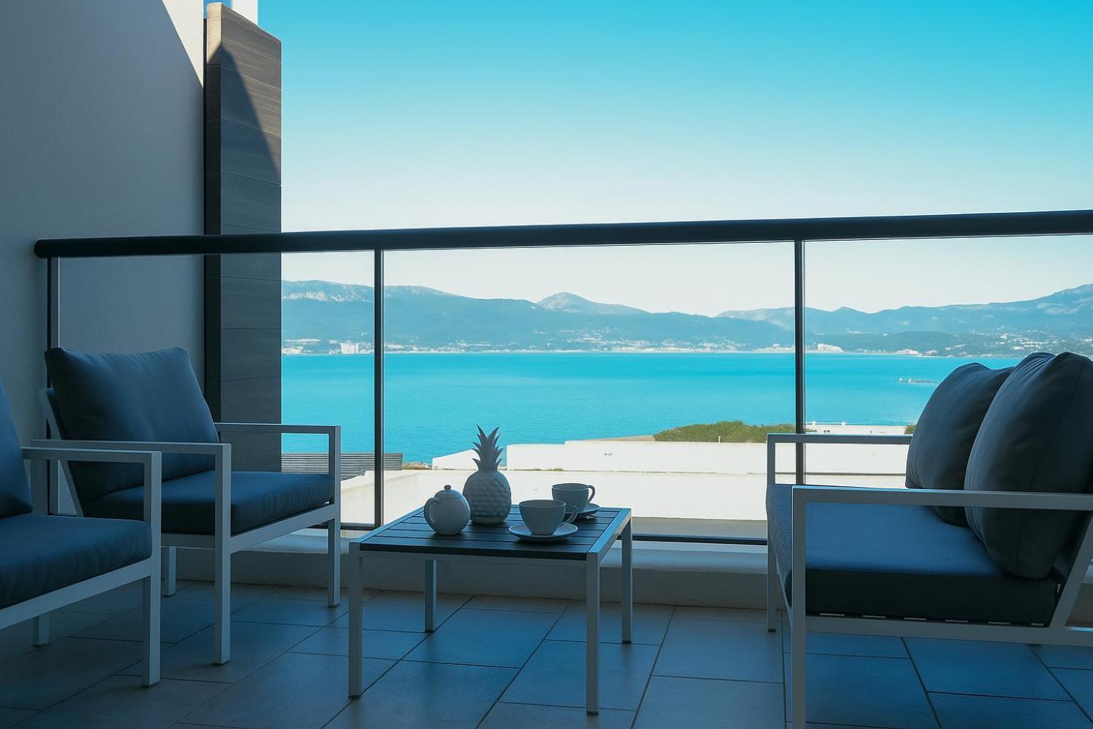 Enola - Sea View Terrace Parking - By Tgb Apartamento Pietrosella Exterior foto